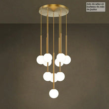 Carregar imagem no visualizador da galeria, Luminária Pendente Nordic Esférica Britânica