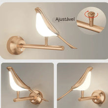 Carregar imagem no visualizador da galeria, Luminária de Pássaro de LED