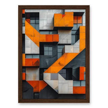 Carregar imagem no visualizador da galeria, Quadro Aurora Alaranjada