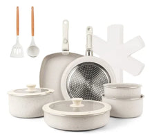 Carregar imagem no visualizador da galeria, Kit Panelas Antiaderentes Premium com Cabo Removível – Edição Limitada
