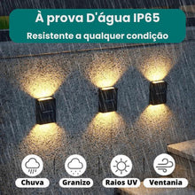 Carregar imagem no visualizador da galeria, Kit Luminárias LED Recarregáveis com Luz Solar
